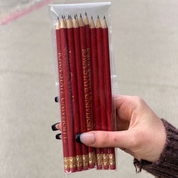 Vernon ISU Pencil 12 Pack Red